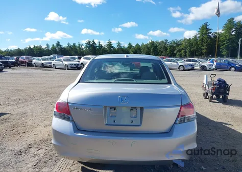 2010 Honda Accord 2.4 Ex-L из США, поврежденный, VIN 1HGCP2F85AA006309